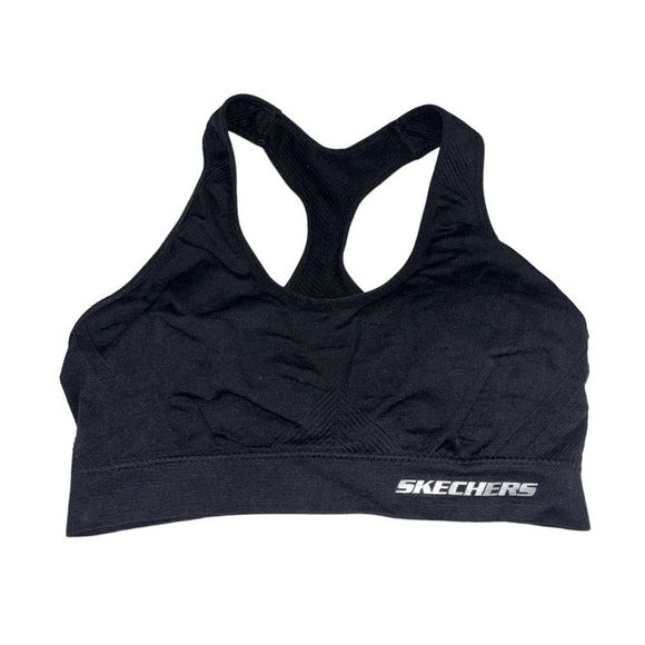 Skechers Other - Skechers black workout gym bra sz Small